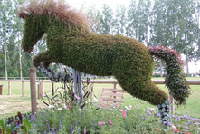 Kôň kvertinová socha