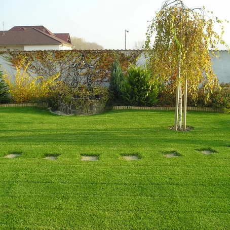 rozvoľnená záhrada
