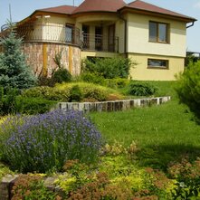 terasovitá záhrada - rodinný dom Zbrojníky